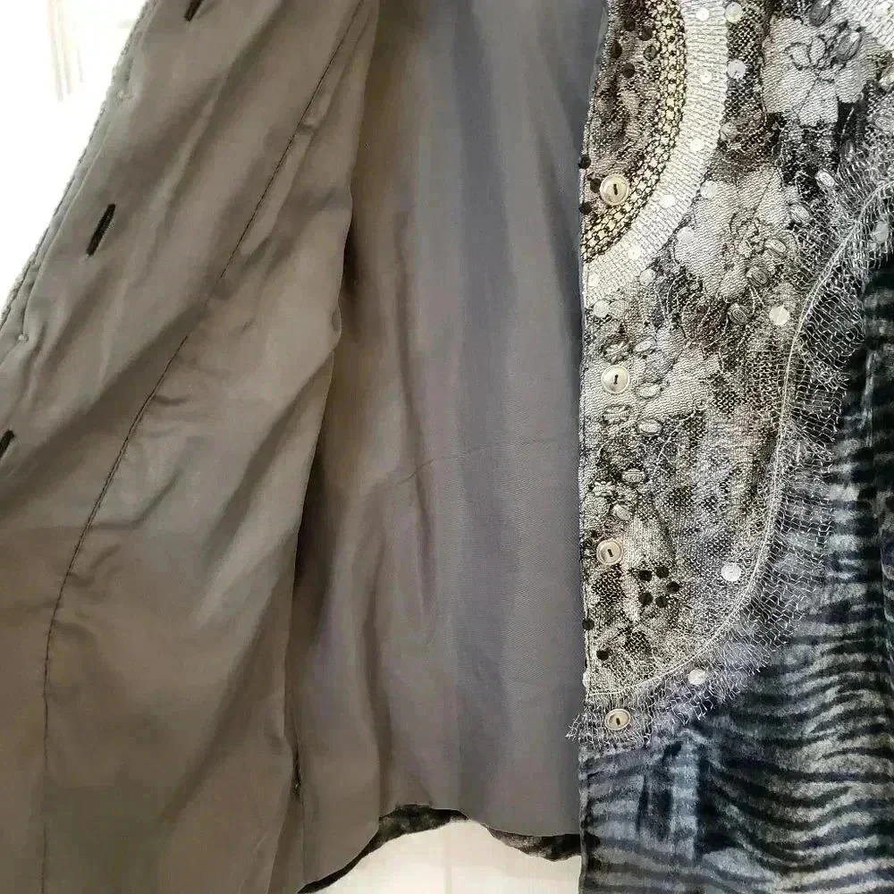 Sandy Starkman - Boston Proper Embellished Jacket - Picture 8 of 9